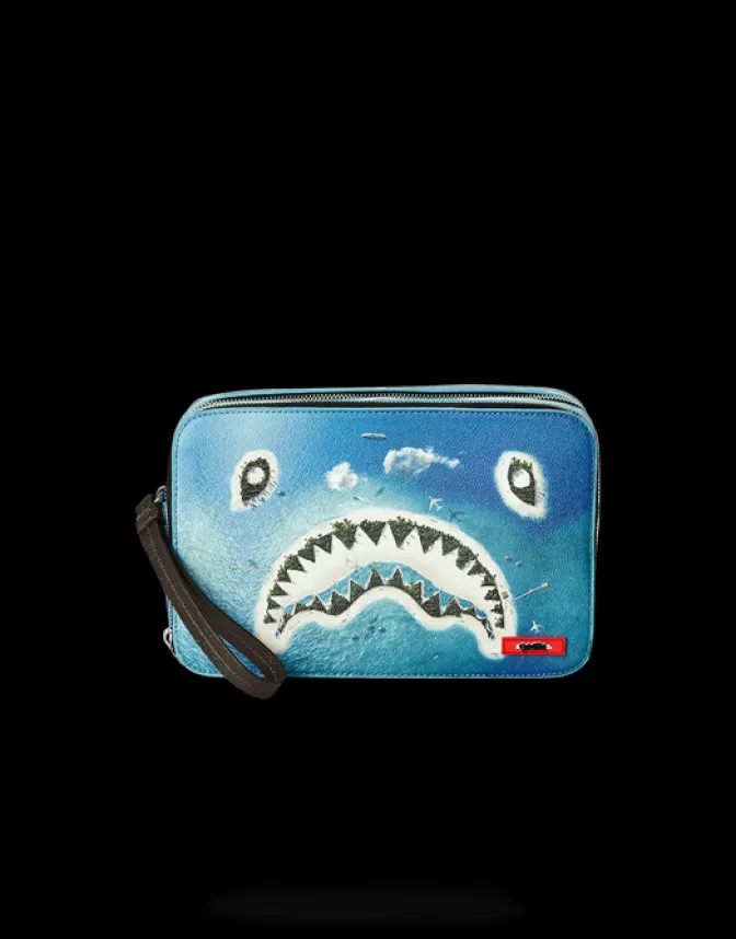 Sprayground TOILETRIES AKA MONEY BAGS*SHARK ISLAND TOILETRY AKA MONEY BAG