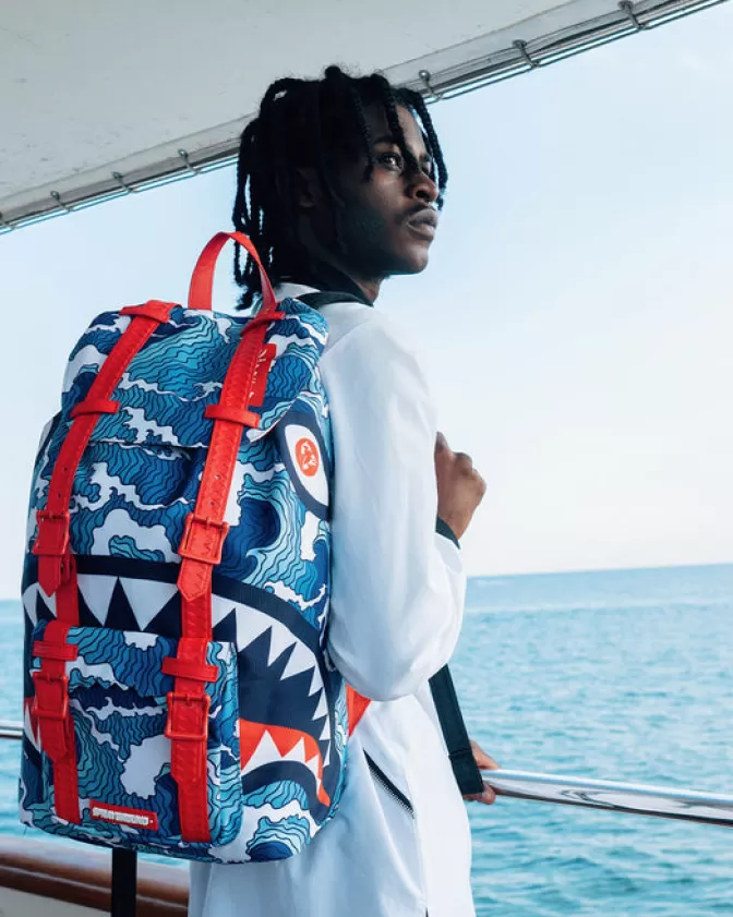 Sprayground HILLS | BACKPACKS*SHARK WAVE HILLS BACKPACK