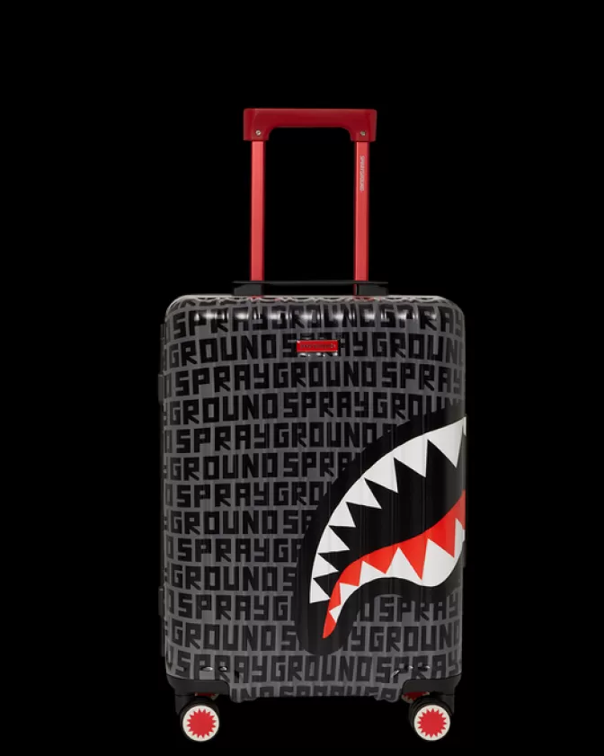 Sprayground SHARKFINITY STEALTH PILOT SHARKNAUTICS HARDSHELL CARRY-ON LUGGAGE Online