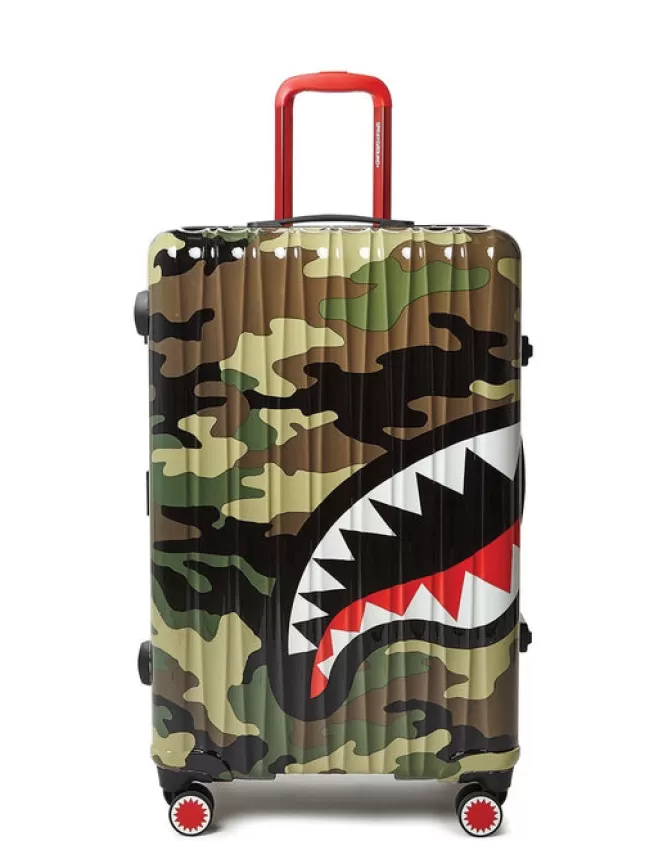 Sprayground FULL-SIZE LUGGAGE*SHARKNAUTICS (CAMO) 29.5u201d FULL-SIZE LUGGAGE