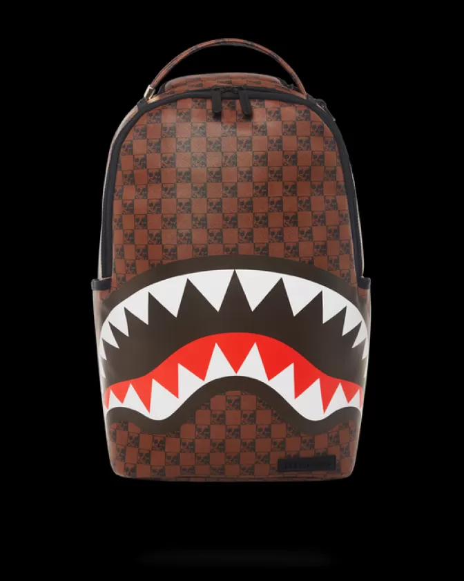 Sprayground BACKPACKS*SHARKS AND SKULLS BACKPACK (DLXV)