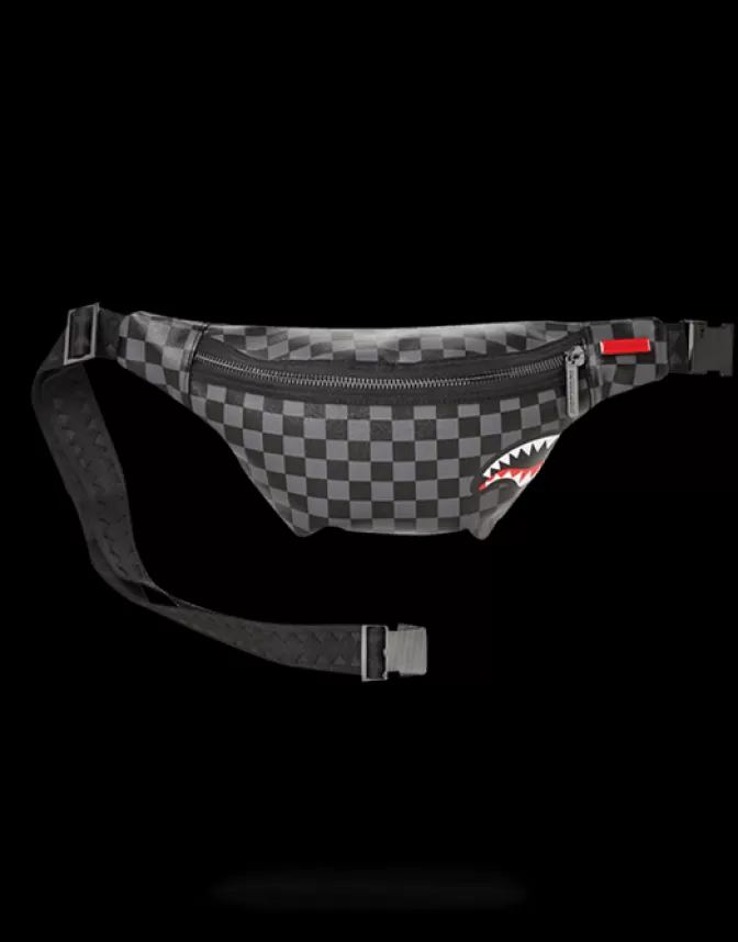 Sprayground CROSSBODYS*SHARKS IN PARIS (BLACK CHECKERED EDITION) CROSSBODY