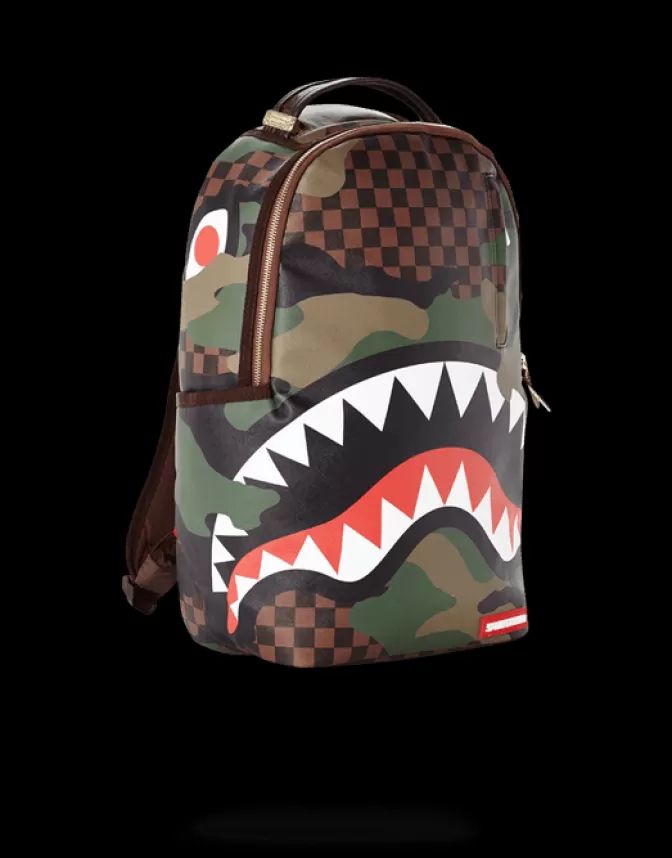 Sprayground SHARKS IN PARIS (CAMO EDITION) Discount