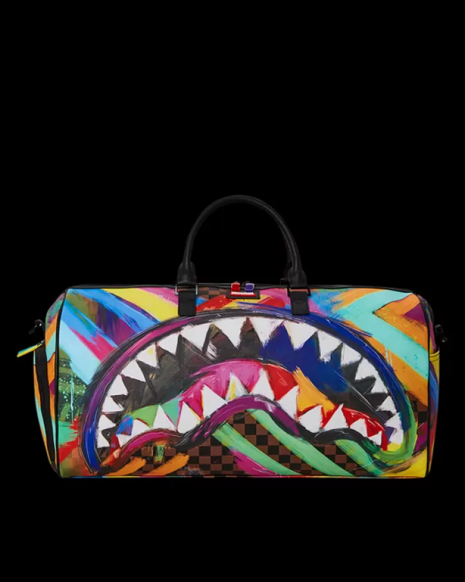 Sprayground DUFFLES*SHARKS IN PARIS CITY STREAKS DUFFLE