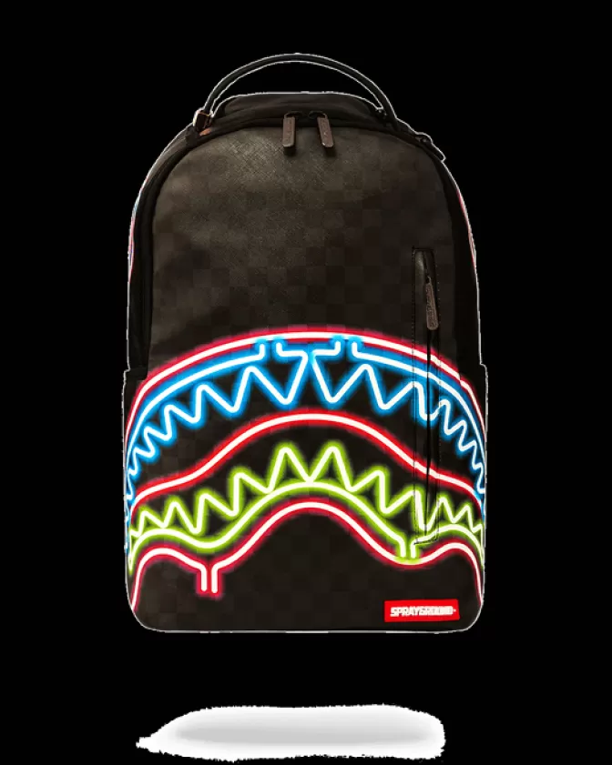 Sprayground BACKPACKS*SHARKS IN PARIS GLOW BACKPACK (DLXV)