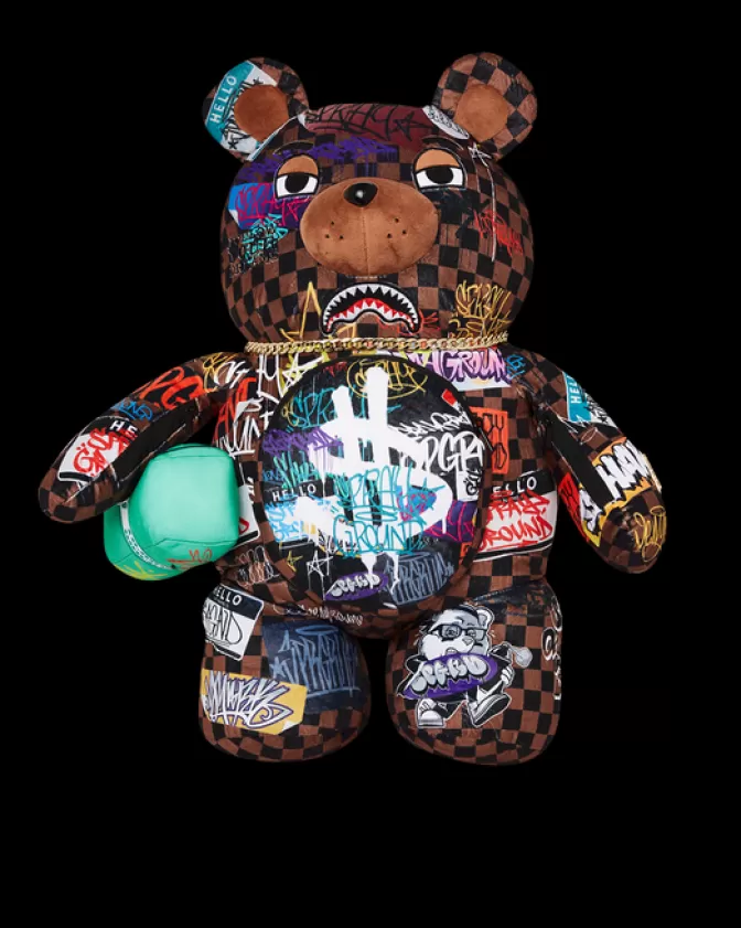 Sprayground TEDDY BEAR BACKPACKS | BACKPACKS*SHARKS IN PARIS THE RIZZ MONEYBEAR TEDDYBEAR BACKPACK