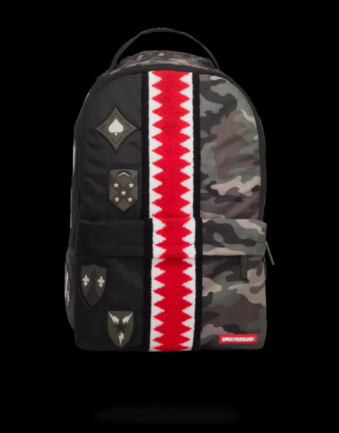 Sprayground BACKPACKS*SPLIT CAMO PATCHES