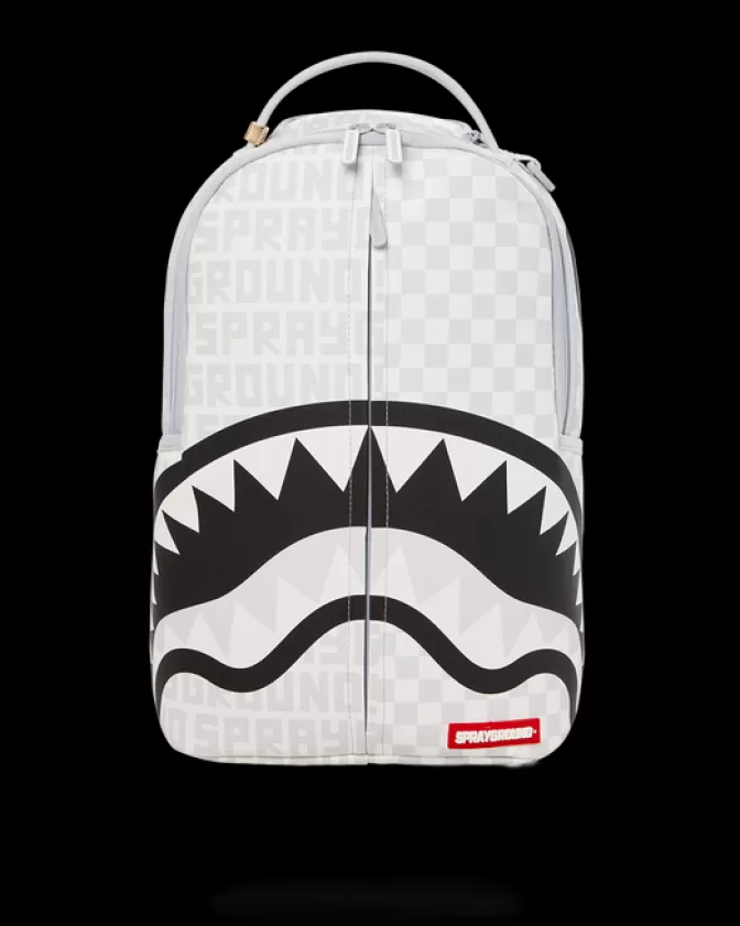 Sprayground BACKPACKS*SPLIT THE CHECK (PEARL) BACKPACK (DLXV)