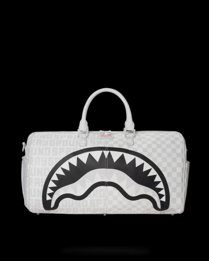 Sprayground DUFFLES*SPLIT THE CHECK (PEARL) DUFFLE