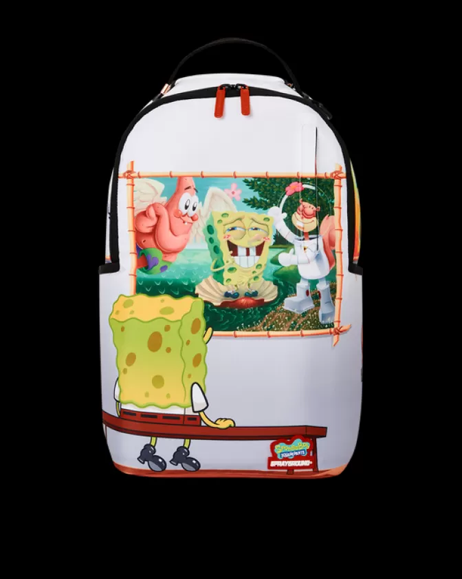 Sprayground BACKPACKS*SPONGEBOB ART CRITIC BACKPACK