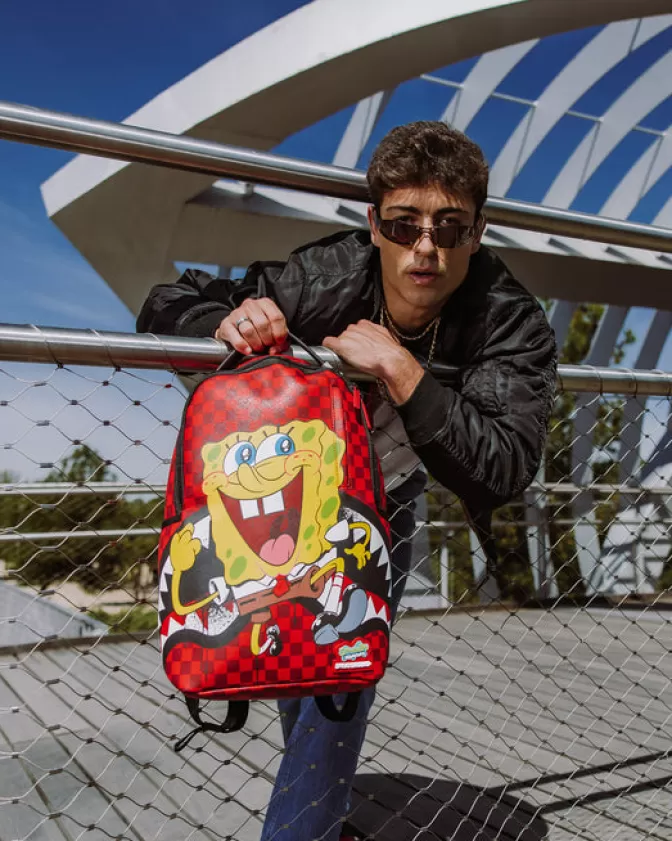 Sprayground BACKPACKS*SPONGEBOB HELLO WORLD BACKPACK (DLXV)