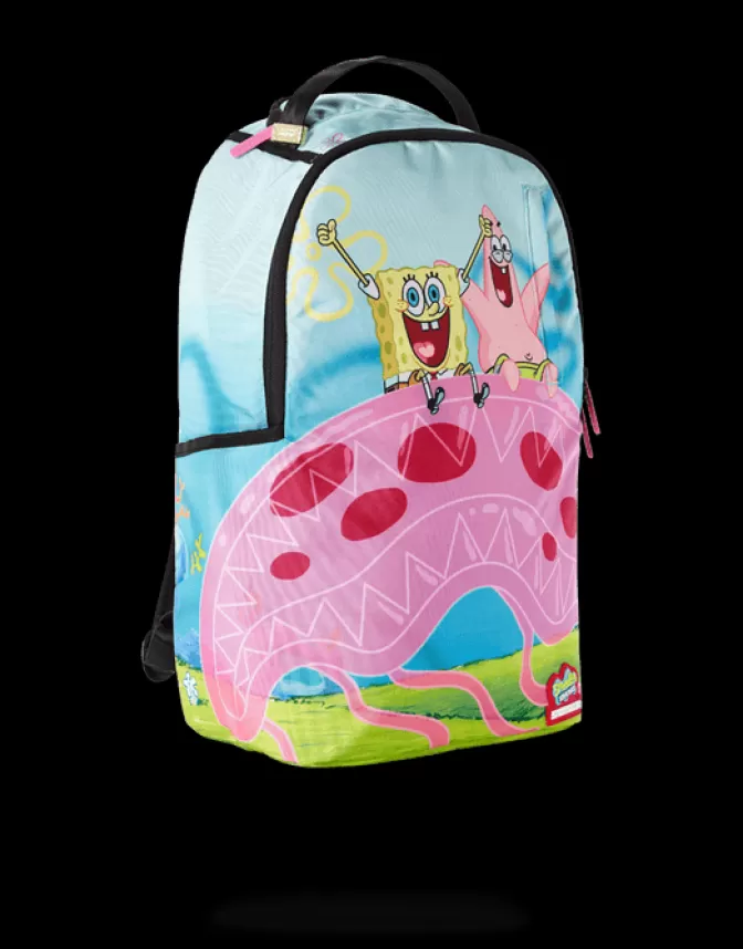 Sprayground BACKPACKS*SPONGEBOB JELLY SHARK