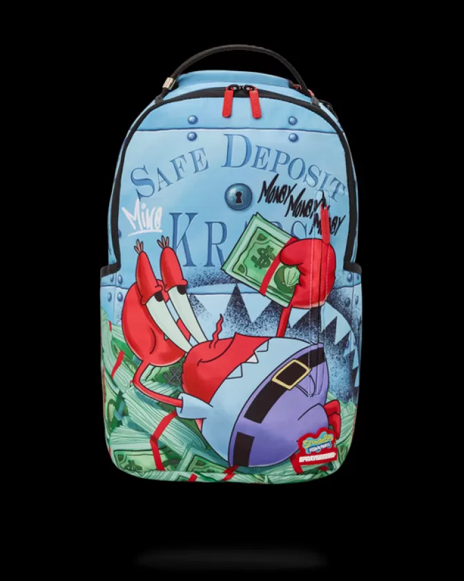 Sprayground BACKPACKS*SPONGEBOB MR KRABS HIGH ROLLER (DLXR)