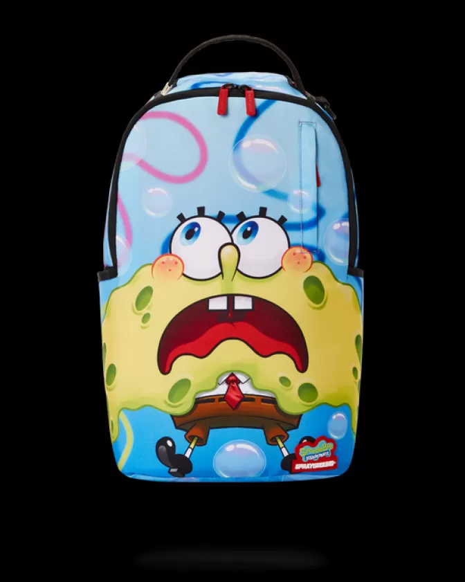 Sprayground BACKPACKS*SPONGEBOB SHARK SHAPE SPONGE (DLXR)