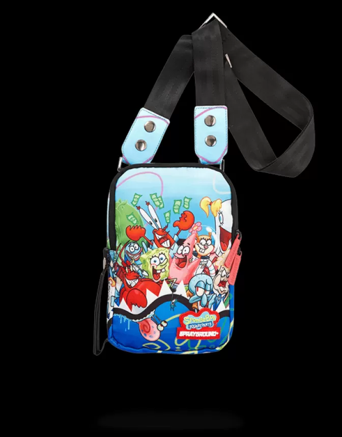 Sprayground SLINGS | CROSSBODYS*SPONGEBOB SHARK SLING