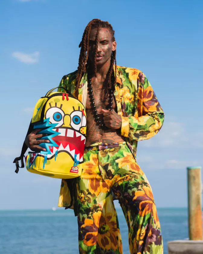 Sprayground BACKPACKS*SPONGEBOB SHARKBITE BACKPACK (DLXV)