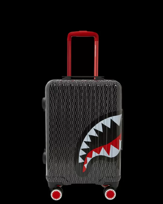 Sprayground SPRAYGATTI REVV SHARKNAUTICS HARDSHELL CARRY-ON LUGGAGE New