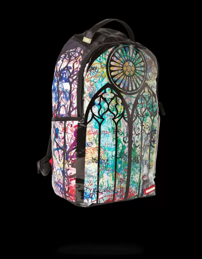 Sprayground BACKPACKS*SPRAYS THE LORD (HOLOGRAPHIC FABRIC)