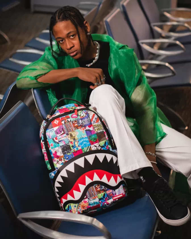 Sprayground BACKPACKS*SPRAYWORLD BACKPACK (DLXV)