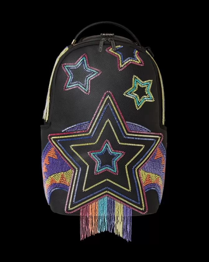 Sprayground STAR RACER A.I.7 SANDFLOWER COLLAB BEADED BACKPACK Outlet