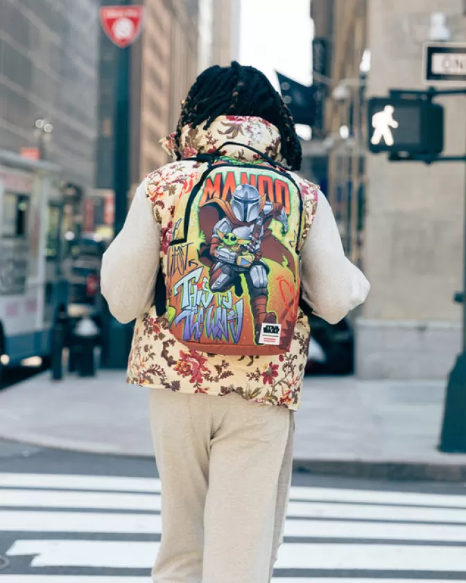 Sprayground BACKPACKS*STAR WARS: MANDO ON THE RUN BACKPACK (DLXR)