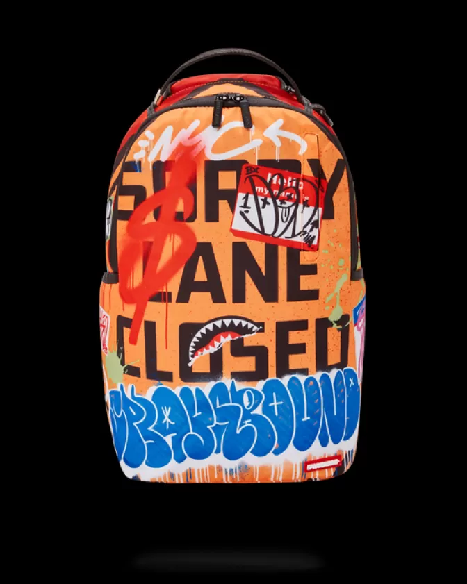 Sprayground BACKPACKS*STAY OUT OF MY LANE (DLXR)