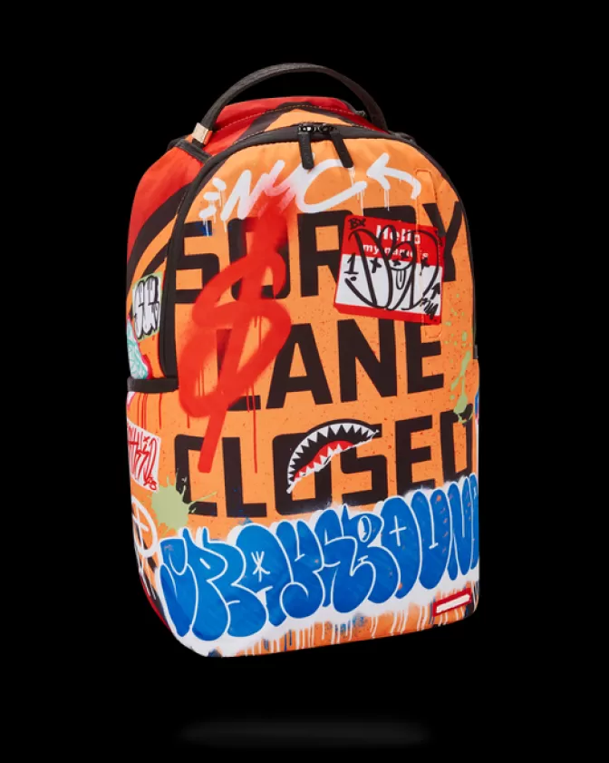 Sprayground BACKPACKS*STAY OUT OF MY LANE (DLXR)