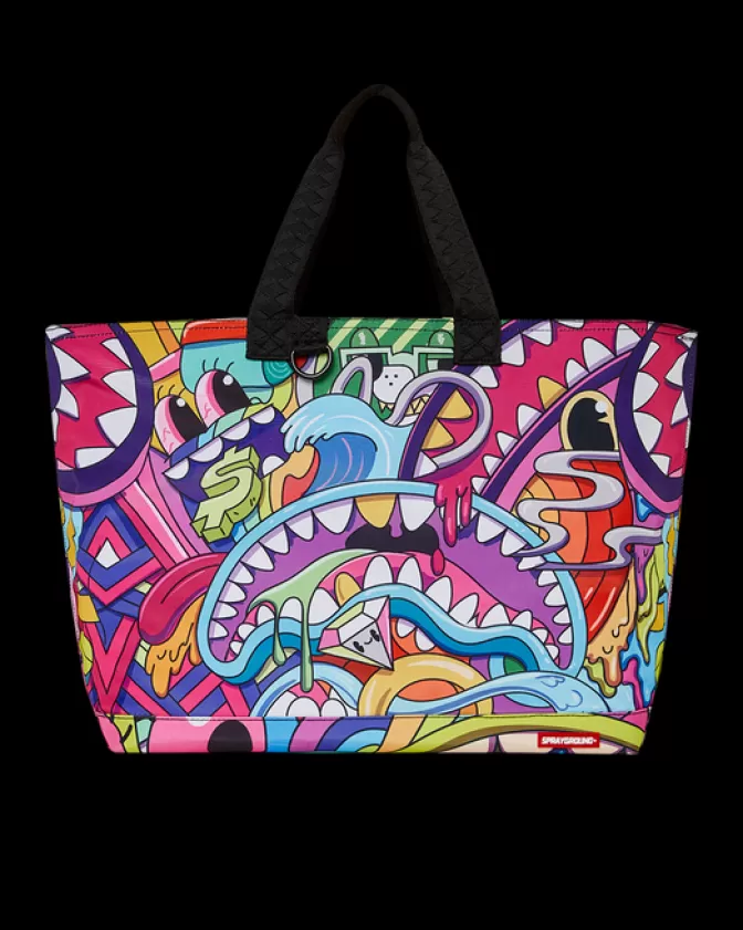 Sprayground TOTES | BEACH & GYM TOTES*STEADY TRIPPIN BEACH TOTE