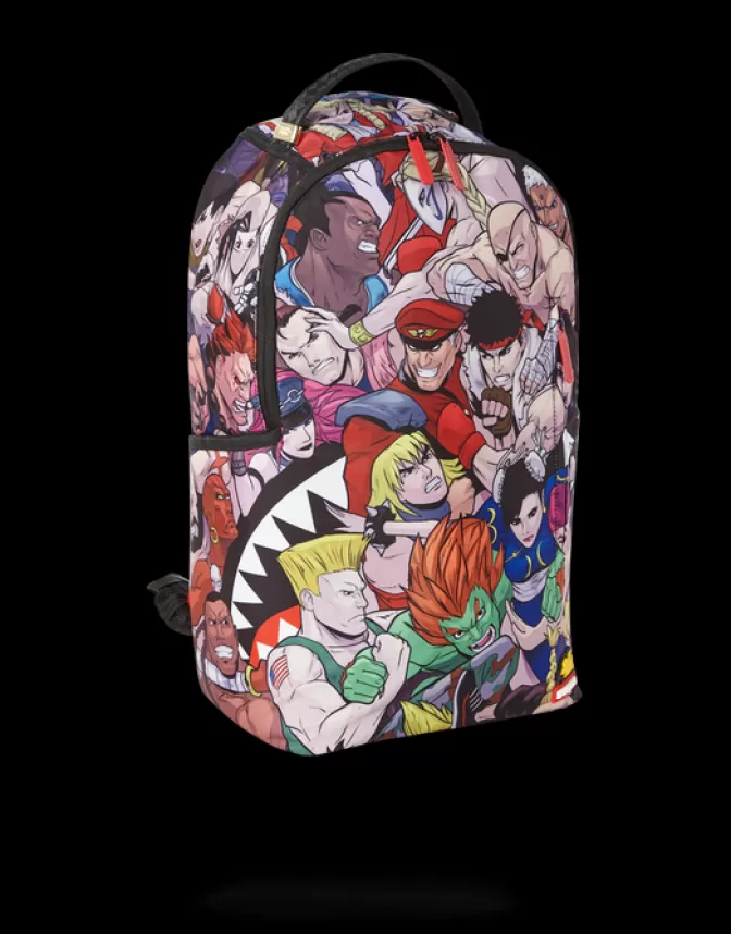 Sprayground BACKPACKS*STREET FIGHTER MASHUP BACKPACK