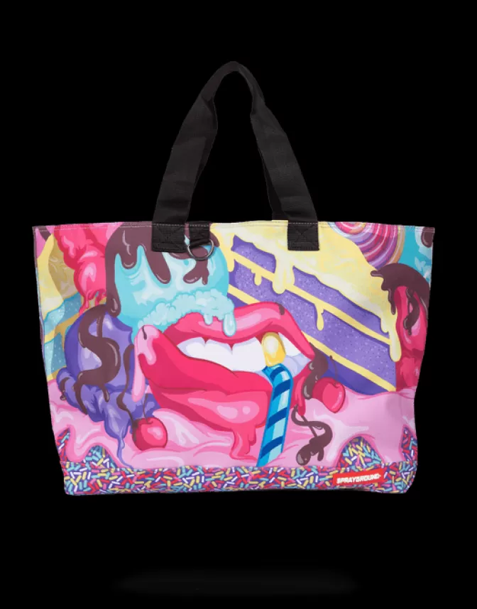 Sprayground BEACH & GYM TOTES | BACKPACKS*SUGAR LIPS TOTE