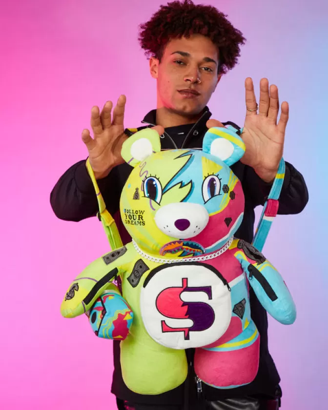 Sprayground TEDDY BEAR BACKPACKS | BACKPACKS*SUPER WEIRD MONEYBEAR TEDDYBEAR BACKPACK