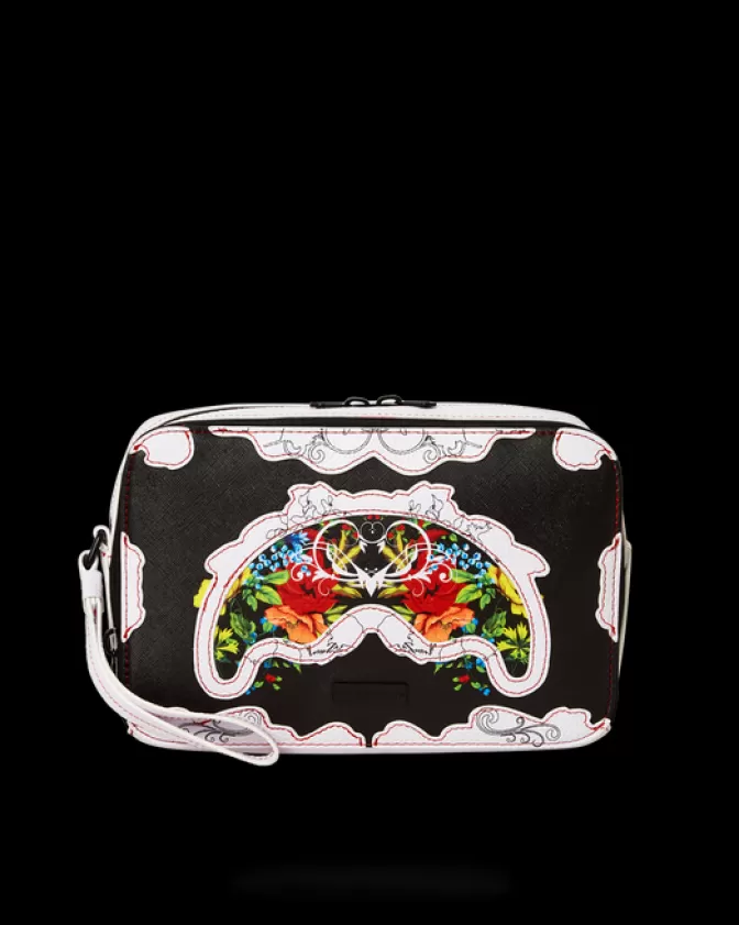 Sprayground TOILETRIES AKA MONEY BAGS*THE FLORAL CUT TOILETRY BAG