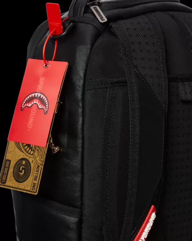 Sprayground BACKPACKS*THE LOST IN SPACE BACKPACK (10 3D GOLD METAL ASTRONAUTS)
