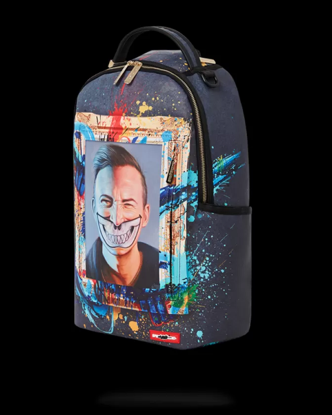 Sprayground BACKPACKS*THE RARE DBD GRIN SHARK PORTRAIT BY RON ENGLISH- SUPER LIMITED EDITION