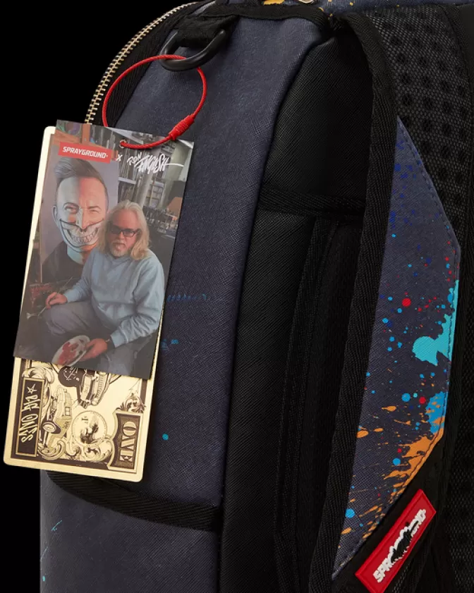 Sprayground BACKPACKS*THE RARE DBD GRIN SHARK PORTRAIT BY RON ENGLISH- SUPER LIMITED EDITION