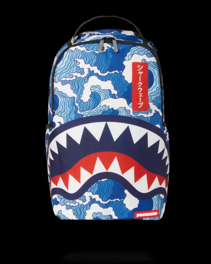 Sprayground BACKPACKS*THE SHARK WAVE (made from 100% recycled plastic bottles from the ocean)