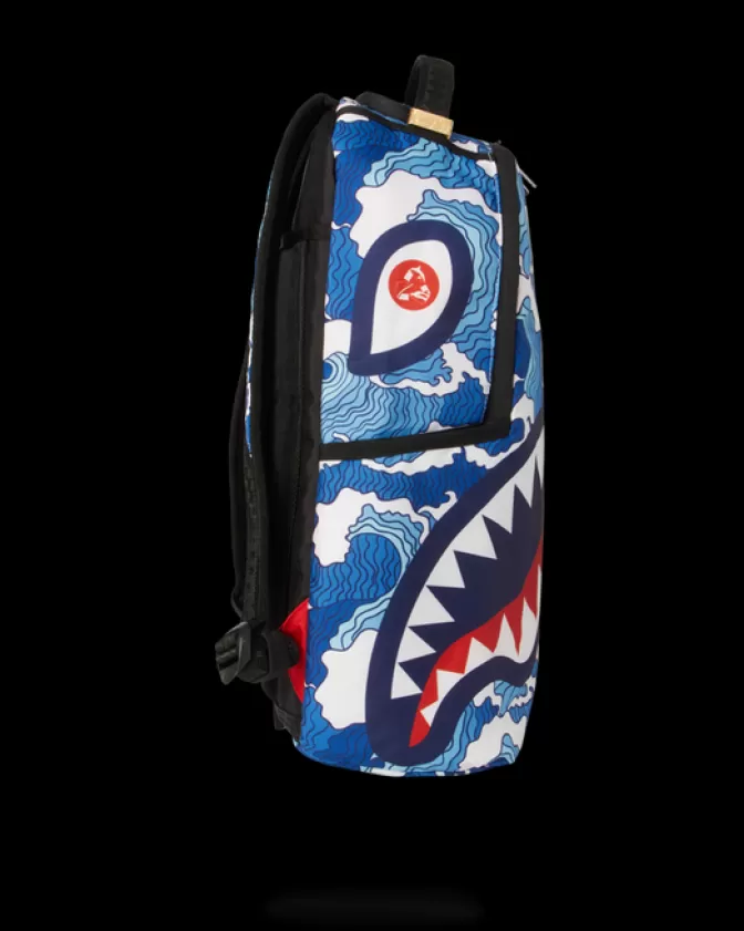 Sprayground BACKPACKS*THE SHARK WAVE (made from 100% recycled plastic bottles from the ocean)