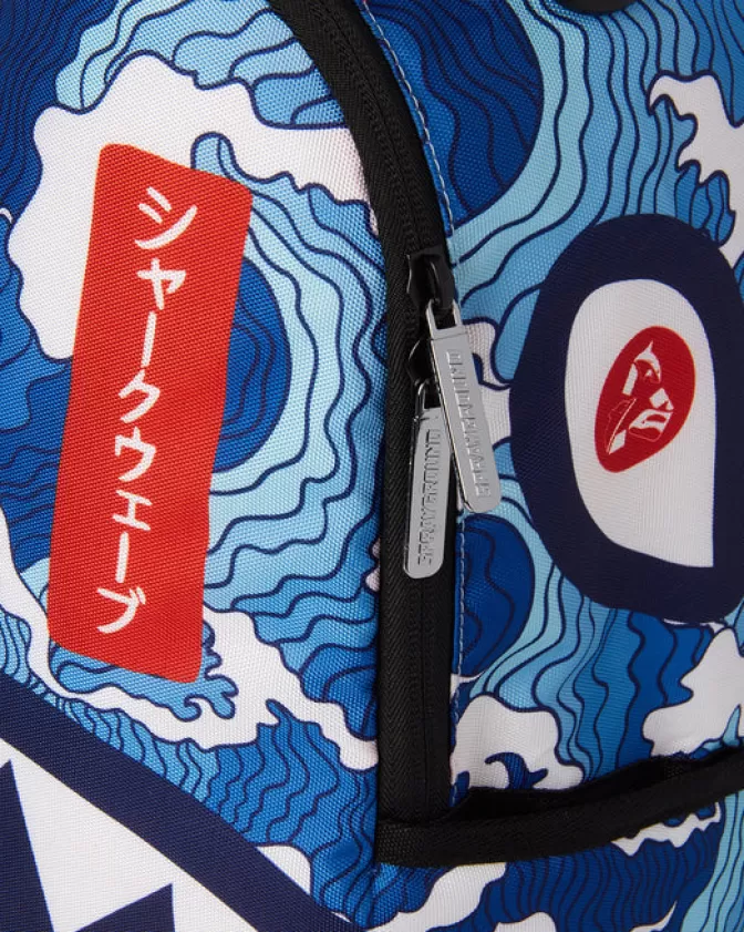 Sprayground BACKPACKS*THE SHARK WAVE (made from 100% recycled plastic bottles from the ocean)