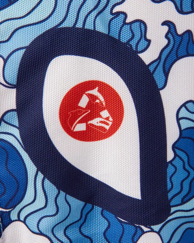 Sprayground BACKPACKS*THE SHARK WAVE (made from 100% recycled plastic bottles from the ocean)
