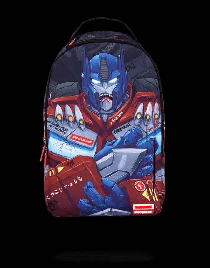 Sprayground BACKPACKS*TRANSFORMERS OPTIMUS DECALS