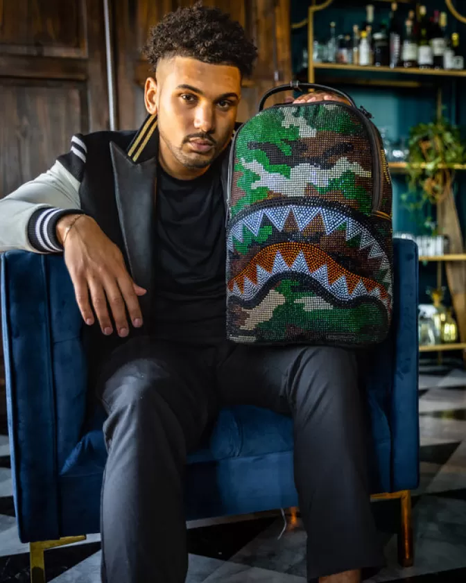 Sprayground BACKPACKS*TRINITY CAMO BACKPACK (DLXV)