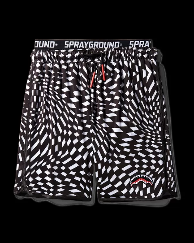 Sprayground SWIMWEAR*TRIPPY CORTO SWIM TRUNKS