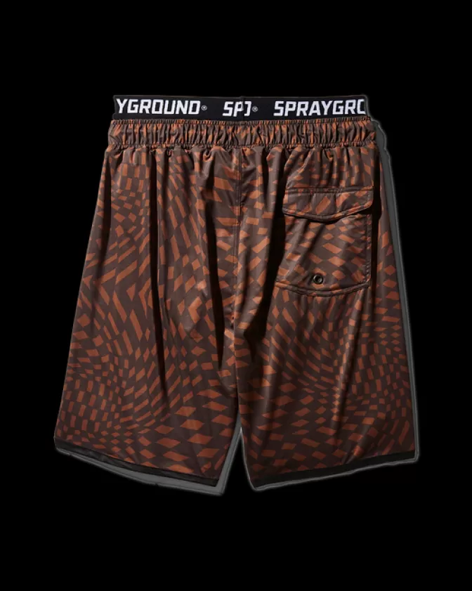 Sprayground SWIMWEAR*TRIPPY HENNY CORTO SWIM TRUNKS