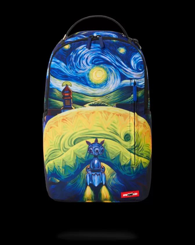 Sprayground BACKPACKS*TRIPPY NIGHTS RABBBIT EDITION RON ENGLISH COLLAB