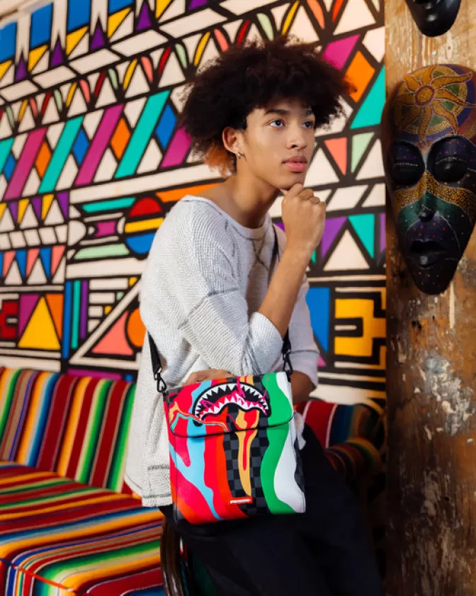 Sprayground SLINGS | CROSSBODYS*TRIPPY TAFFY LARGE SLING CROSSBODY