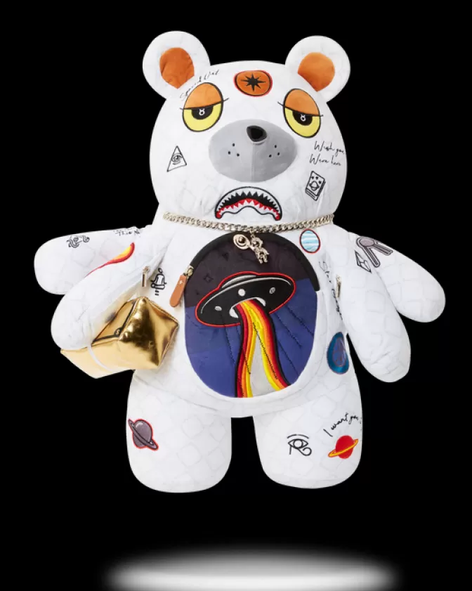 Sprayground TEDDY BEAR BACKPACKS | BACKPACKS*UFO SPACED OUT MONEYBEAR TEDDYBEAR BACKPACK