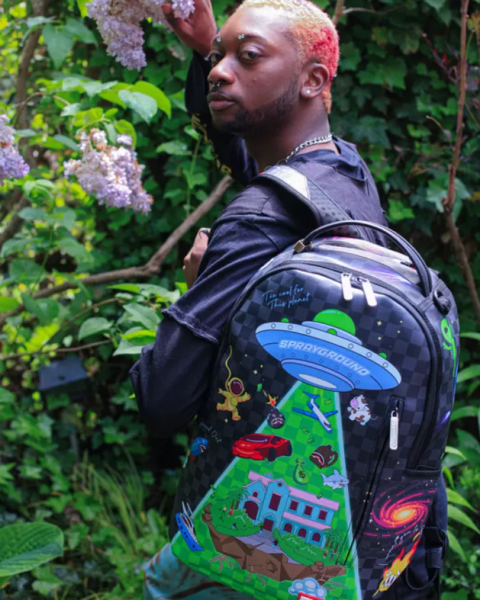 Sprayground BACKPACKS*UFO THO BACKPACK (DLXV)