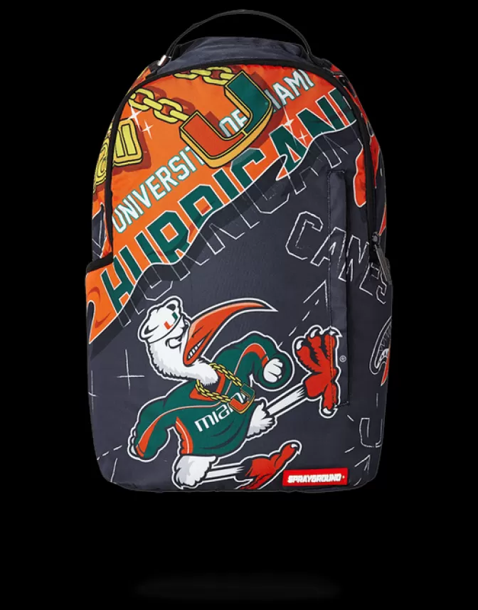 Sprayground BACKPACKS*UNIVERSITY OF MIAMI