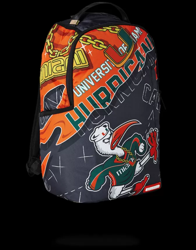 Sprayground BACKPACKS*UNIVERSITY OF MIAMI