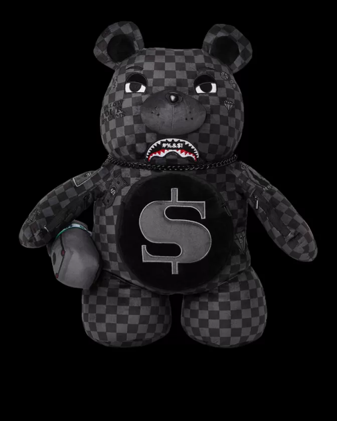 Sprayground TEDDY BEAR BACKPACKS | BACKPACKS*'WHAT THE BEEP' SHARK MONEYBEAR TEDDYBEAR BACKPACK